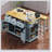53 Inch Large Kitchen Island with Drop Leaf, Power Outlet, and Rolling Cart on 5 Wheels for Enhanced Storage and Mobility-35533506