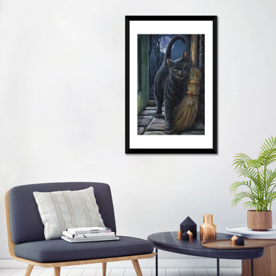 «A Brush with Magick», impression sur toile