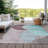 Henry Teal Washable Indoor-Outdoor Rug - -1152062801