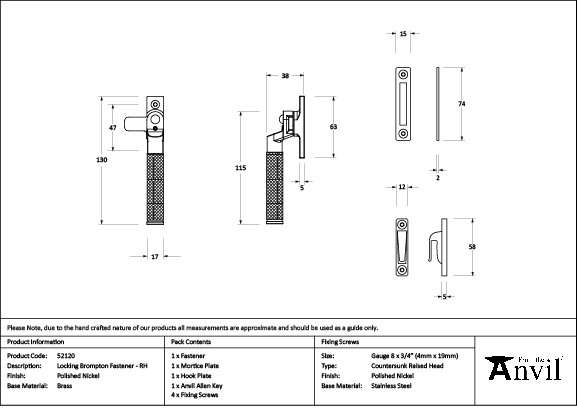 Product Dimensions