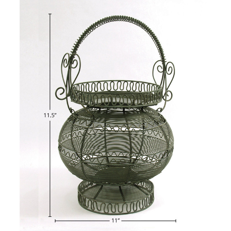 Decorative Wire Basket