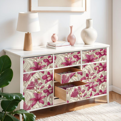 Papier peint auto-adhésif Orchids Garden
