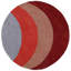 Tapis de zone rouge Dowland