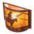 Rustic Lodge Bronze Flush Mounted Sconce-16183280
