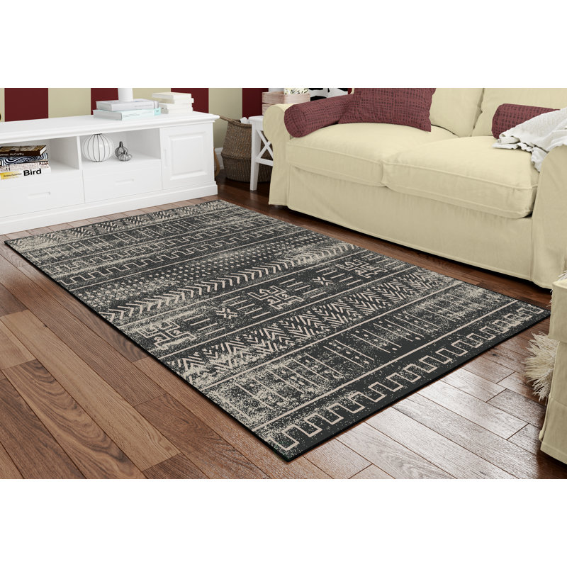 Ariaha Southwestern Indoor Rug, Rectangle 5' x 7' 