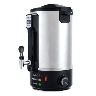 13.6'' H Aluminum Tabletop Wax Warmer