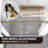 60" W x 76" H Bypass Frameless Shower Door-87849792
