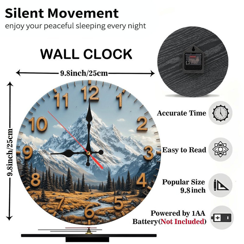 Horloge en cristal