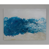 Crashing Surf Painting by Cynthia White