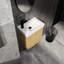 Meuble-lavabo de 20 po avec lavabo et rangement en céramique-1341963864