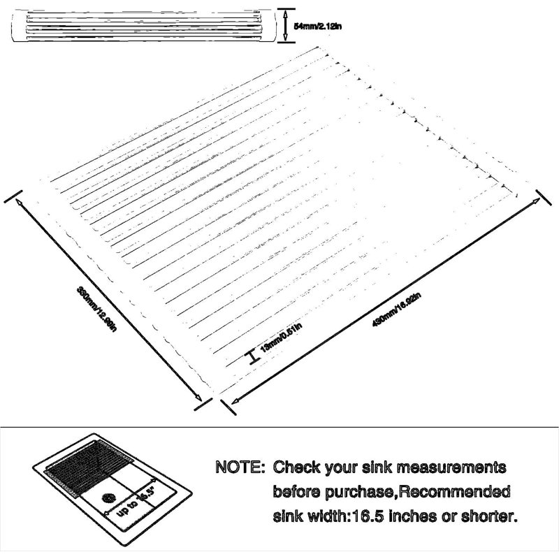 Silicone Over The Sink Dish Drying Rack - Foldable & Heat Resistant Drying Mat, Collapsible Space-Saving Design, Anti-Slip And Rustproof For Dishes, Cookware And Utensils