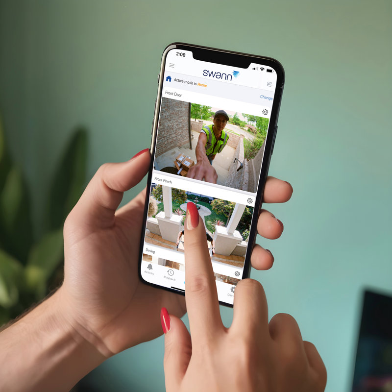 Kit de sonnette vidéo 4K Swann Buddy avec carte 32 Go