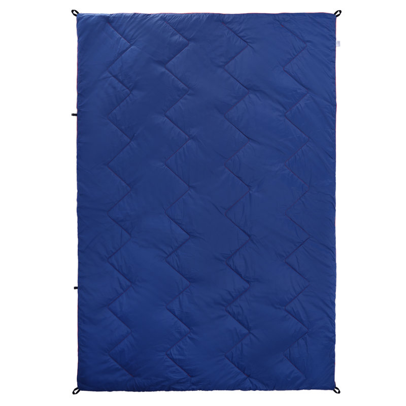 Couverture , Bleu, Couleur unie