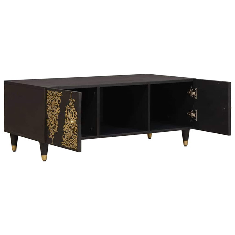 Solid Wood Coffee Table with Storage