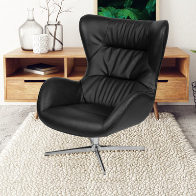 Paloma Faux Leather Seat Reception Chair with Metal Frame