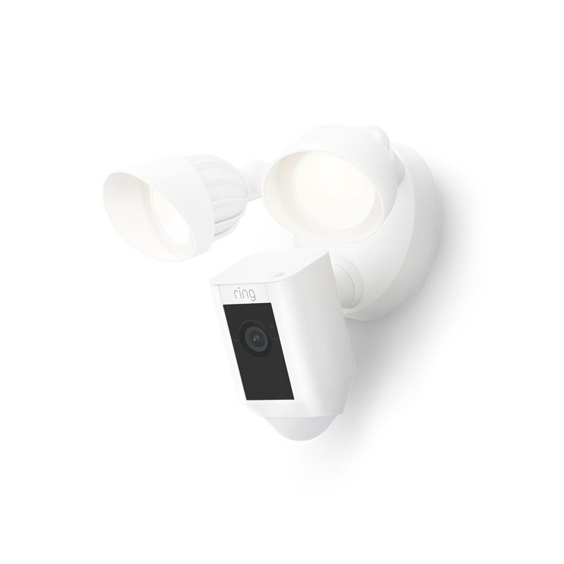 Projecteur d'extérieur de sécurité à DEL crépuscule à l'aube avec capteur de mouvement 125 W à DEL, Blanc