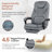 Azteca Ergonomic Executive Chair with Footrest-16507240