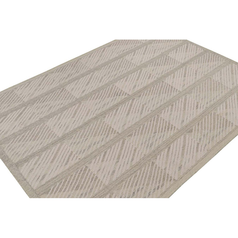 Scandinavian Flatweave Collection One-of-a-Kind Rectangle 9' X 12' Flatweave Area Rug