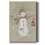 Lin bonhomme de neige I - impression sur toile tendue-786614577