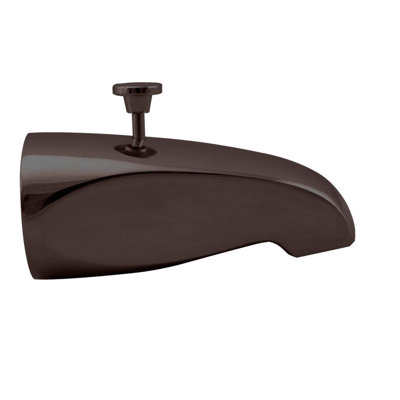 5-1/2" Reach Wall Mount Tub Spout with Rear Diverter