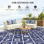 Tapis d'extérieur, tapis réversible pour patio