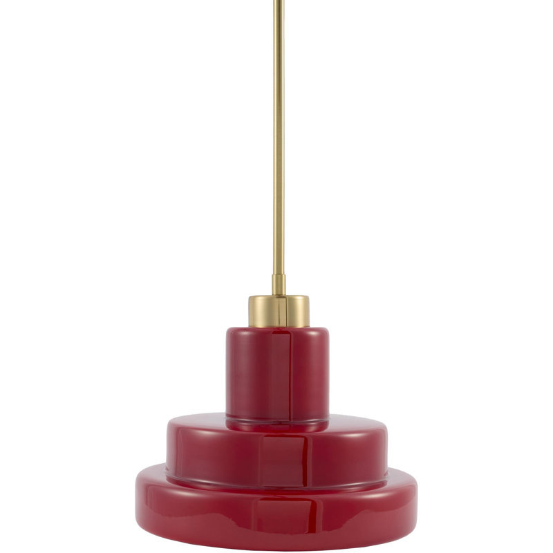 Luminaire suspendu Feller, Rouge