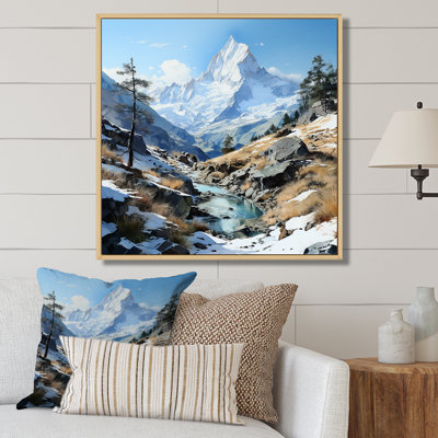 " Mountain Charm Creek In Winter I "