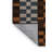 Machine Washable Checkered Brown Area Rug-353798893