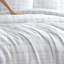Vera Wang Blurred Plaid Cotton Reversible Blue Comforter Set-1499928180