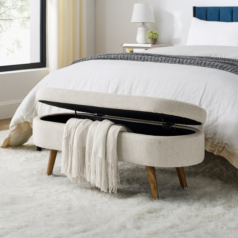 Banc de rangement, Beige