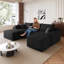 Canapé modulaire 95 "avec repose-pieds Cloud-1612196326