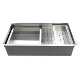 Pro Series 36" L x 20" W Undermount Kitchen Sink with Accessories