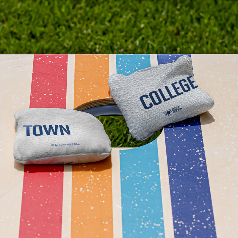 Sacs de cornhole College Towngame Synergy Pro de College Town, Gris