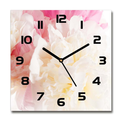 Hassam Glass Wall Clock
