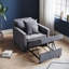 Niama Upholstered Accent Chairs Bed-1368194030