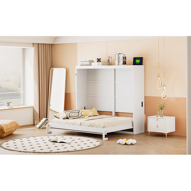 Lit escamotable Woden, White