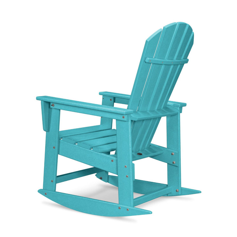 POLYWOOD South Beach Rocking Chair, Aruba