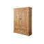Jesterville 2 Door Solid Wood Wardrobe