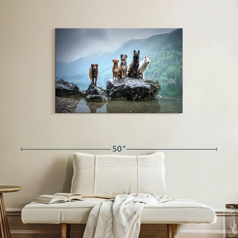 Brampt Dog Alliance, 26" H x 39" W