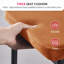 Modern High Back Velvet/Suede Armless Dining Chair with Diamond Tufting -1310209609