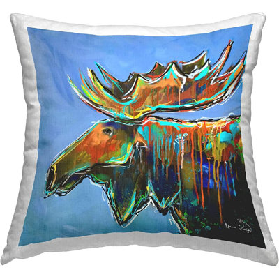 Polyester Throw Square Pillow Cover & Insert