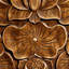 Armoire d'appoint élégante en bois massif.-105844186