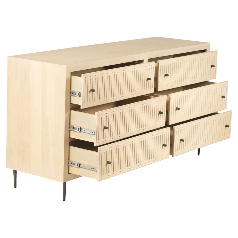 Commode 6 tiroirs Sampson