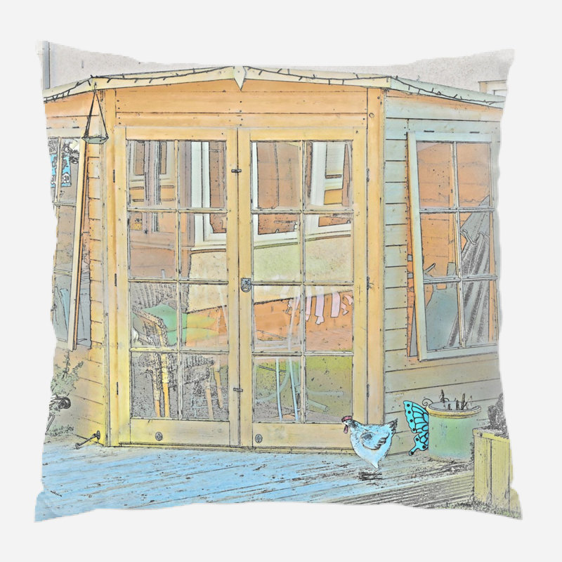  Coussin Garden Shed, Synthétique, Extérieur