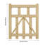 Chesnut Gate Fencing with 1 Panel(s) Included-1037232121