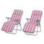 Aymelia 75 cm Long Reclining Single Chaise with Cushions-1730321978