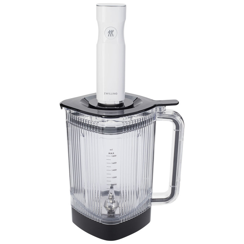 ZWILLING Enfinigy 60-Oz Power Blender Jar With Cross Blade And Vacuum Lid - Black