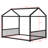 Sturdy Metal House Bed Frame Montessori Floor Bed For Children-1806909842-1806909852