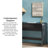 Sitarski Transitional Curved Waterfall 2-Drawer Writing Desk-479345908