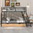 Bunk Bed With Built-In Desk, Light And 2 Drawers